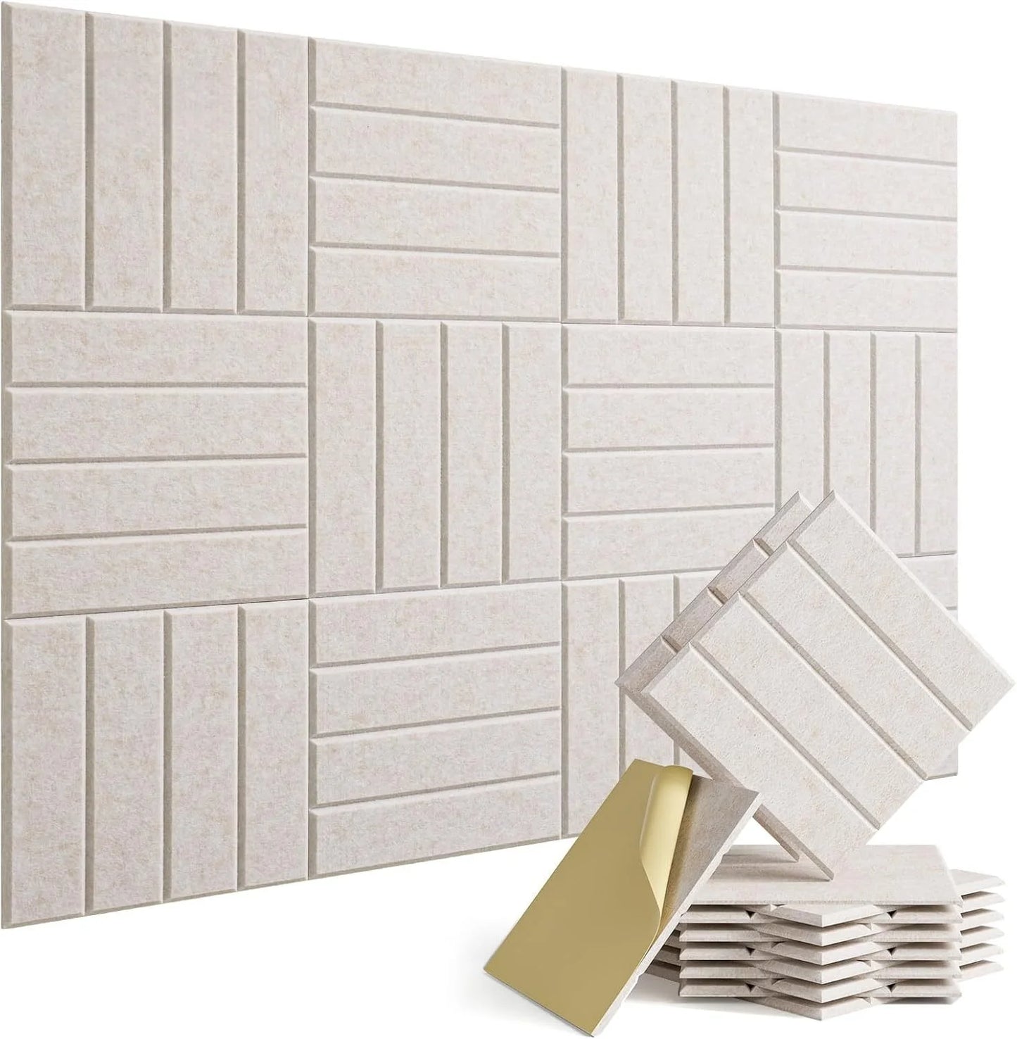 Self-Adhesive Acoustic Felt Panels
