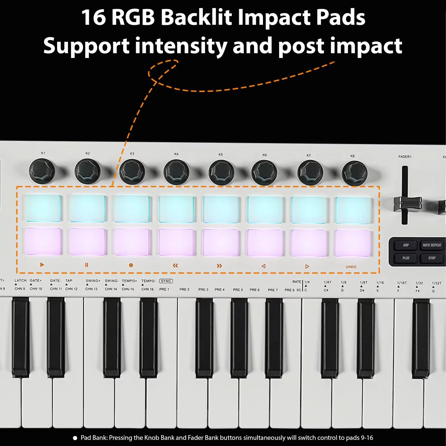 M-VAVE SMK-37 Pro MIDI Controller