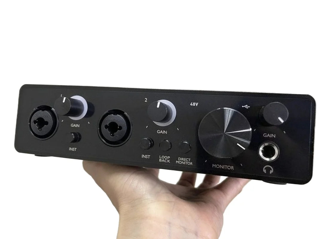 X2 USB Audio Interface 2 Channel Recording