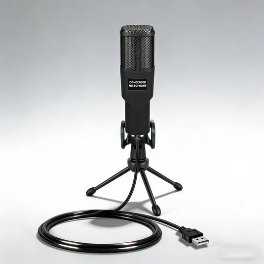 USB Condenser Microphone for Streaming & Podcasting