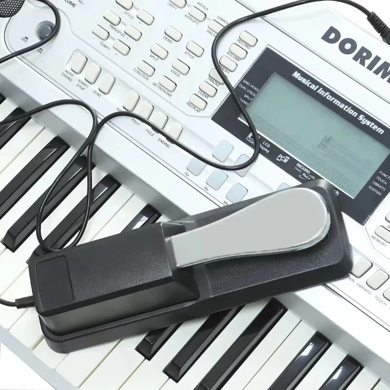 Sustain Pedal with Polarity Switch for MIDI Keyboard