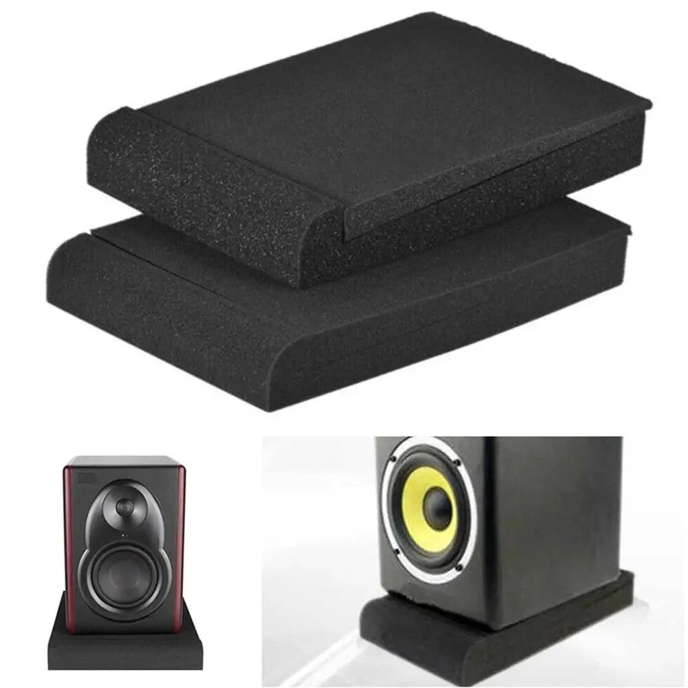 Studio Monitor Isolation Pads 33cm Acoustic Foam