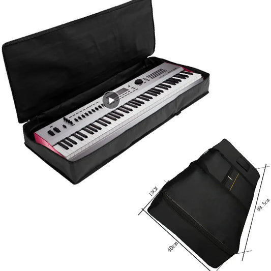 61-Key Waterproof Keyboard Carry Bag