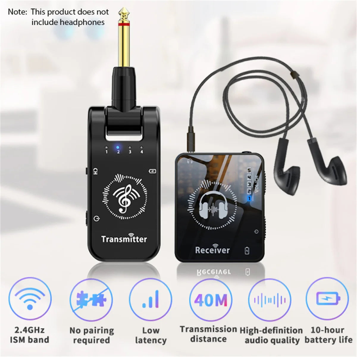 Wireless IEM System 2.4GHz In Ear Monitor