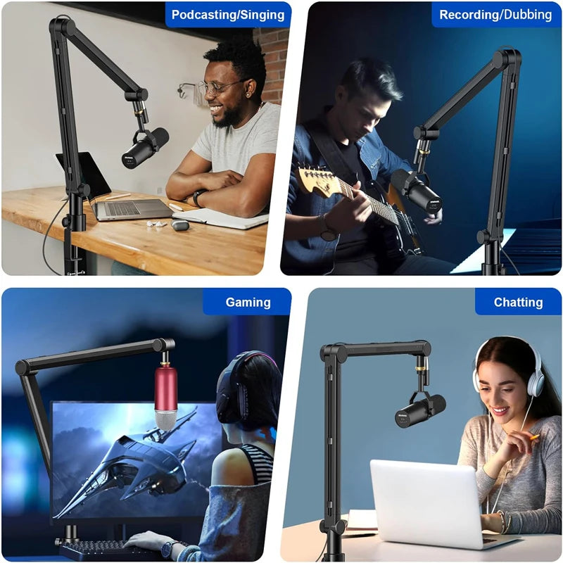 Adjustable Microphone Boom Arm Stand