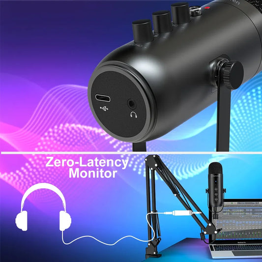 USB Cardioid Condenser Microphone Kit