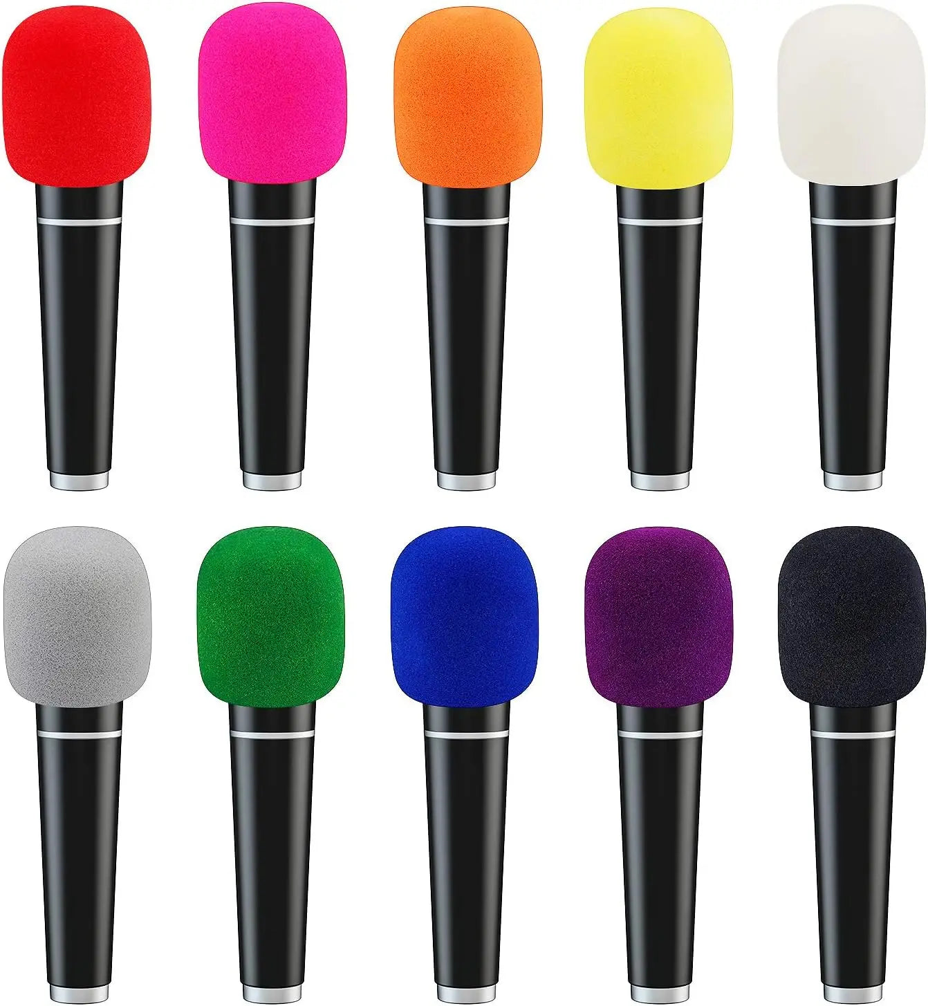 Microphone Foam Windscreen Cover 38mm Set
