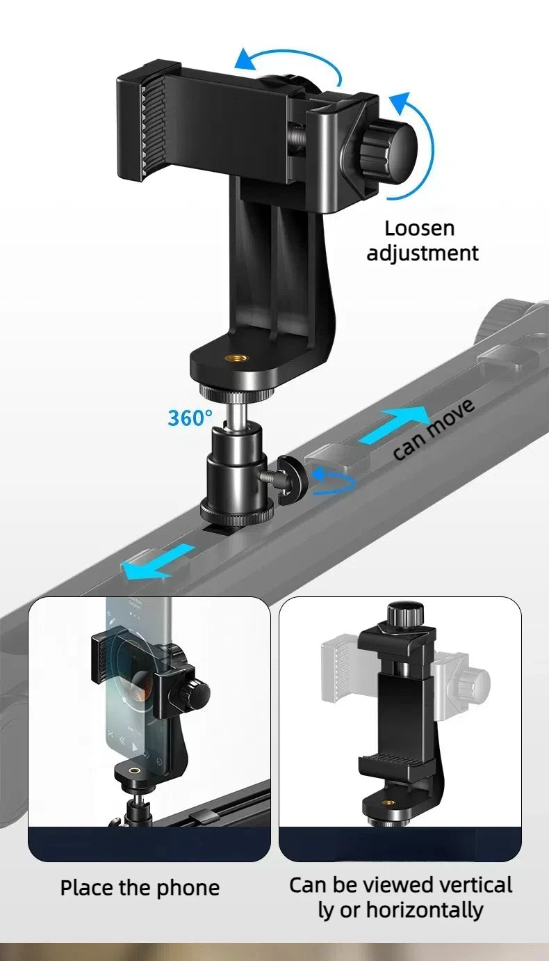 Adjustable Microphone Boom Arm Stand