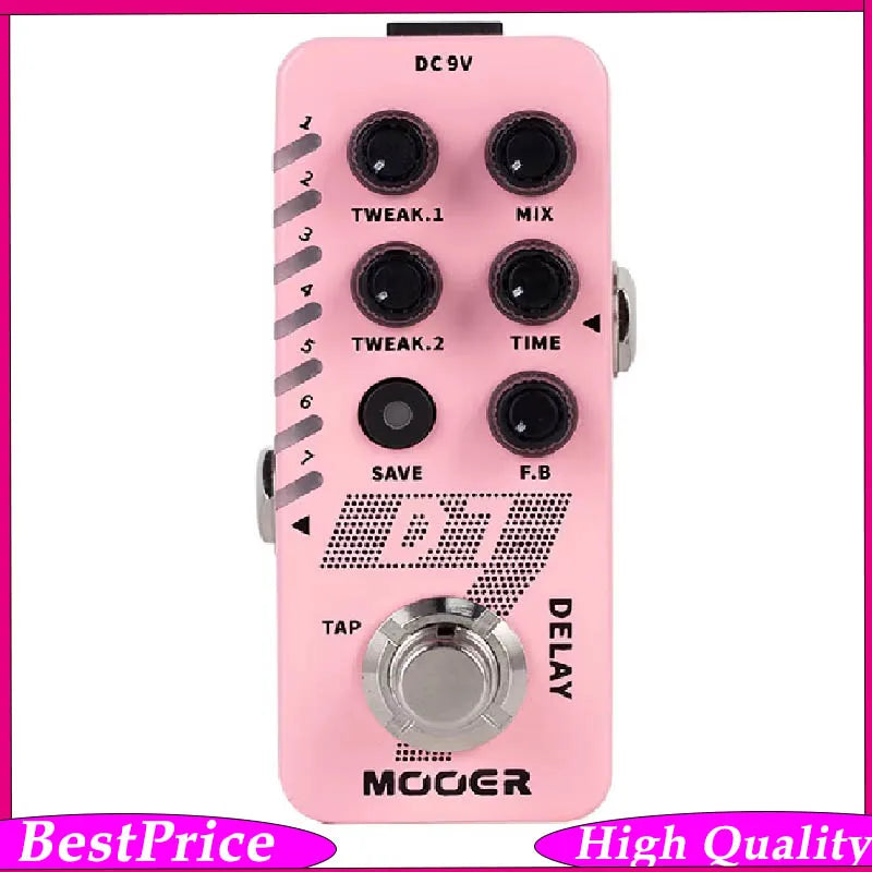 Mooer D7 Digital Delay Guitar Pedal