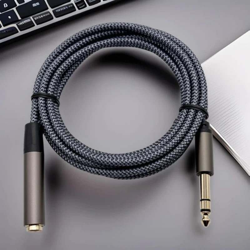 6.35mm TRS Audio Extension Cable
