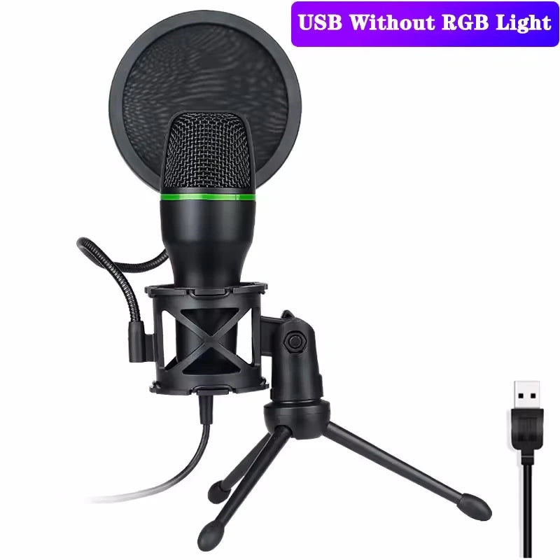 USB Condenser Sound Microphone Kit