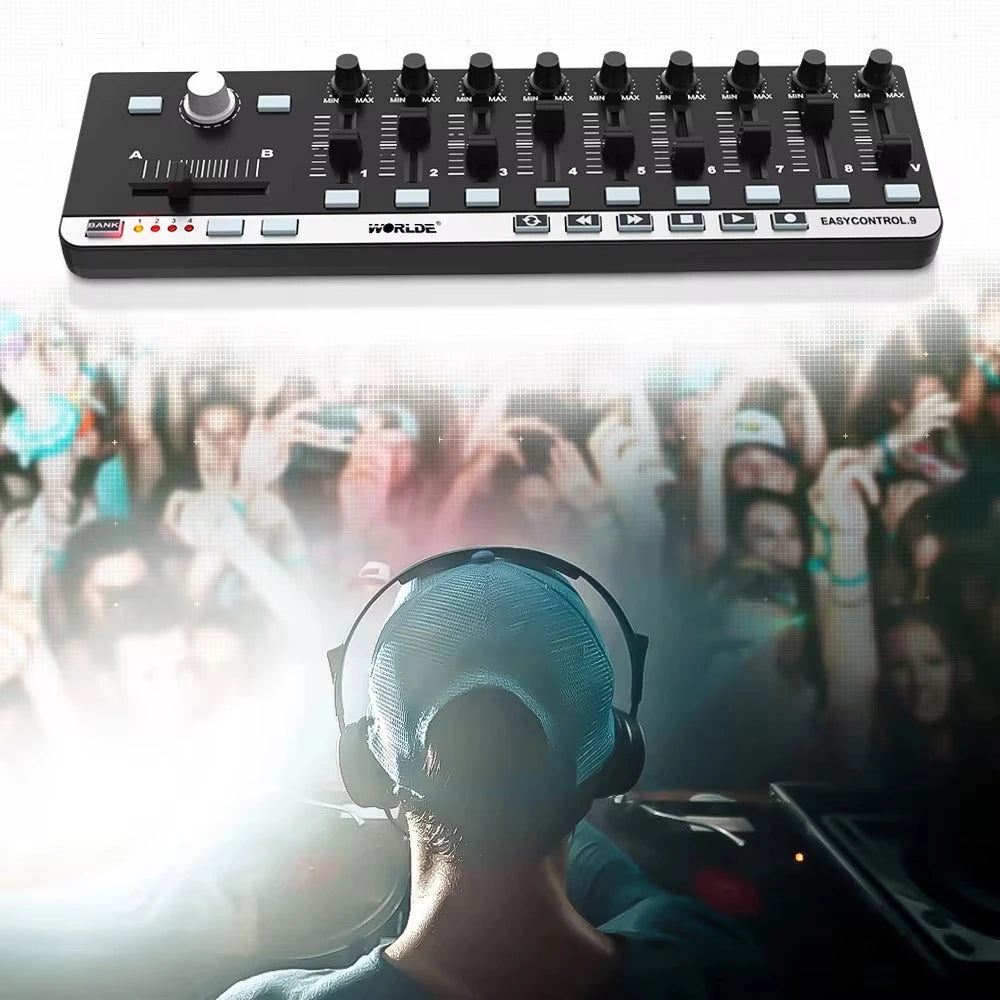 Worlde EasyControl 9 USB MIDI Controller