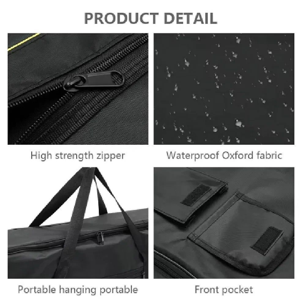 61-Key Waterproof Keyboard Carry Bag