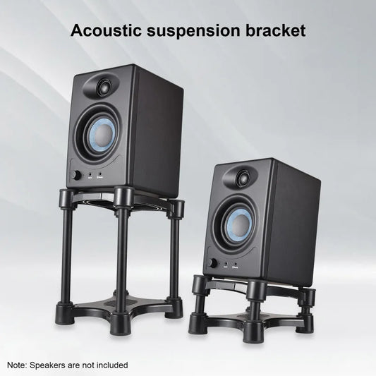 Desktop Speaker Stands Adjustable Monitor Isolation