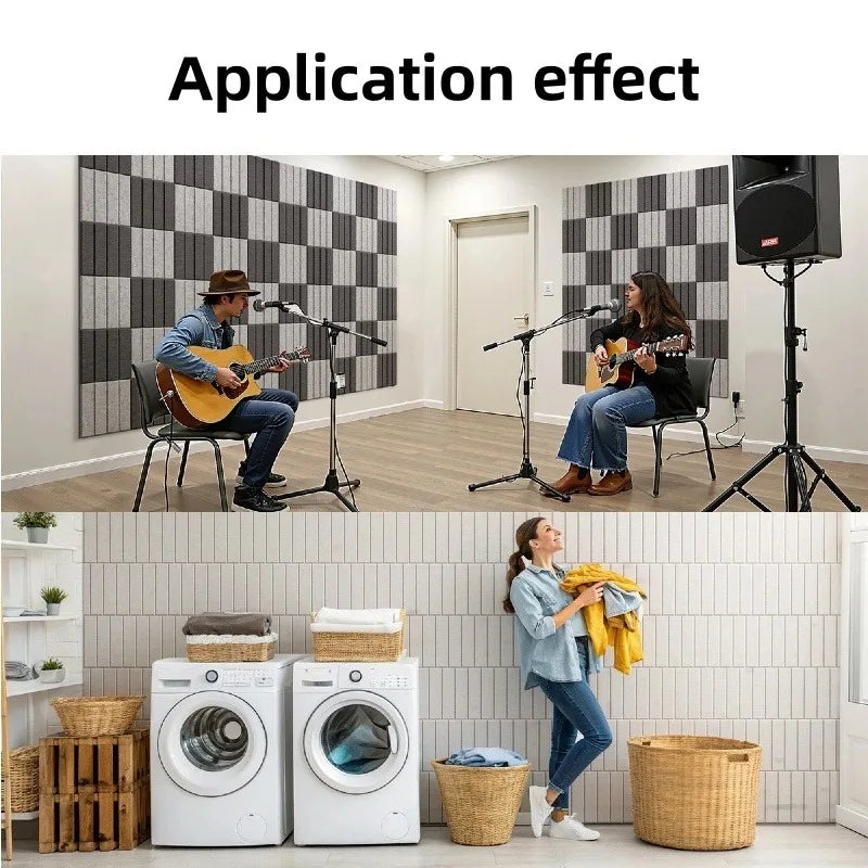Self-Adhesive Acoustic Felt Panels