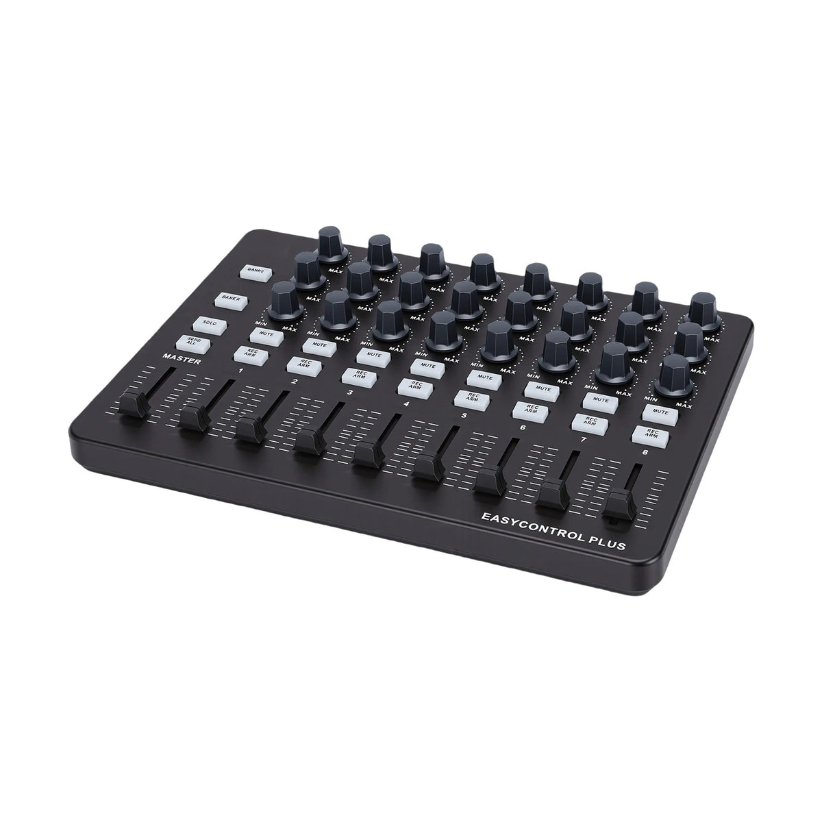 Portable MIDI Controller with Knobs and Faders