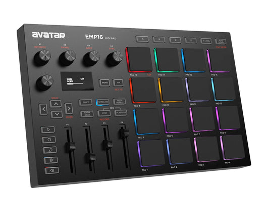 EMP16 MIDI Pad Controller with Bluetooth