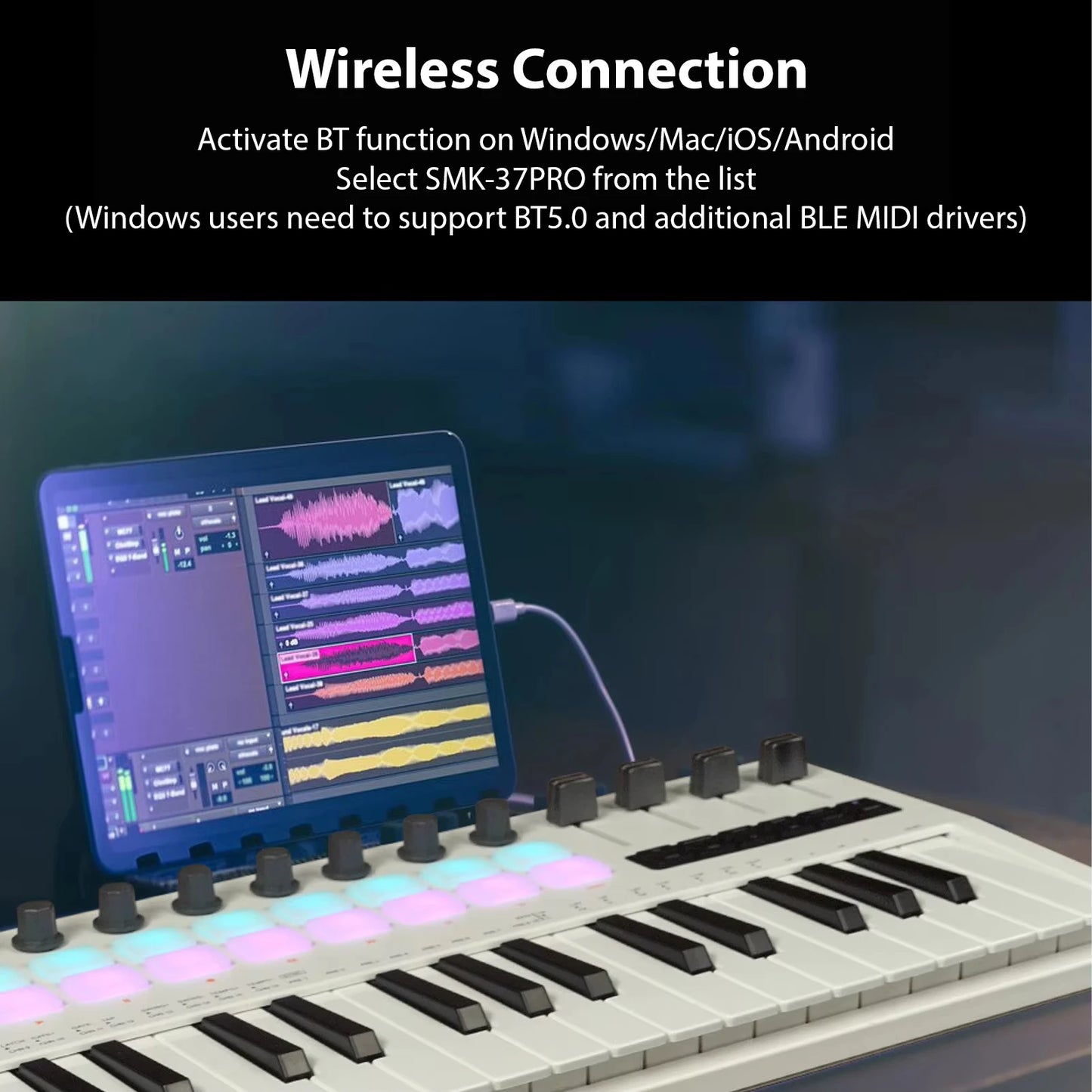 M-VAVE SMK-37 Pro MIDI Controller