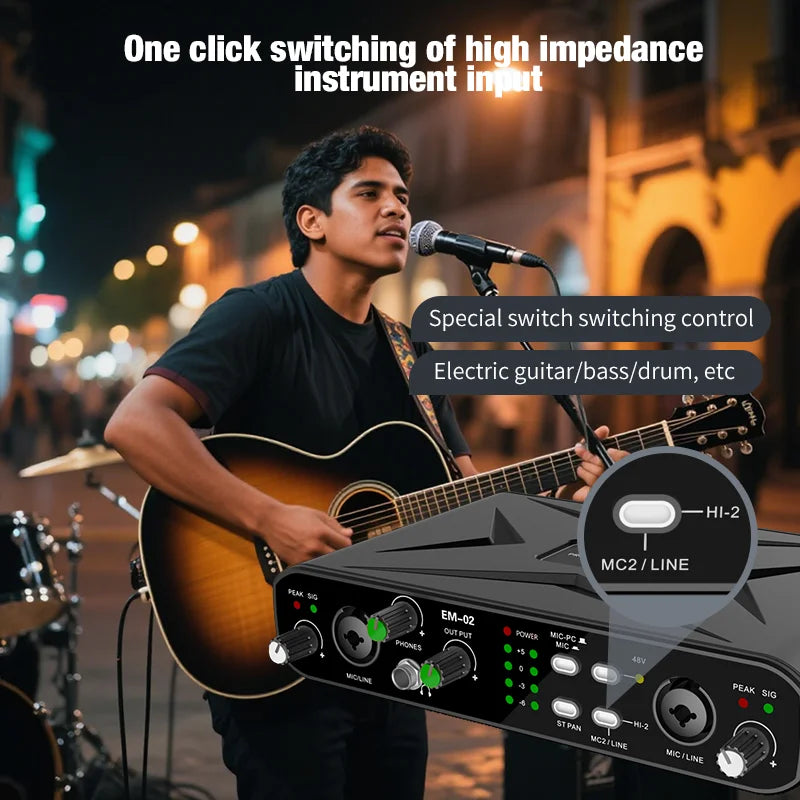 USB Audio Interface 32 Bit 384kHz Recording