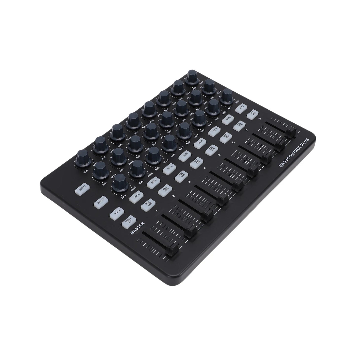 Portable MIDI Controller with Knobs and Faders