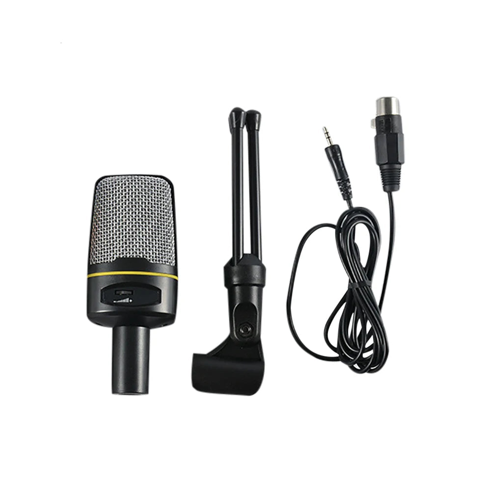 Professional Condenser Microphone with Mini Stand