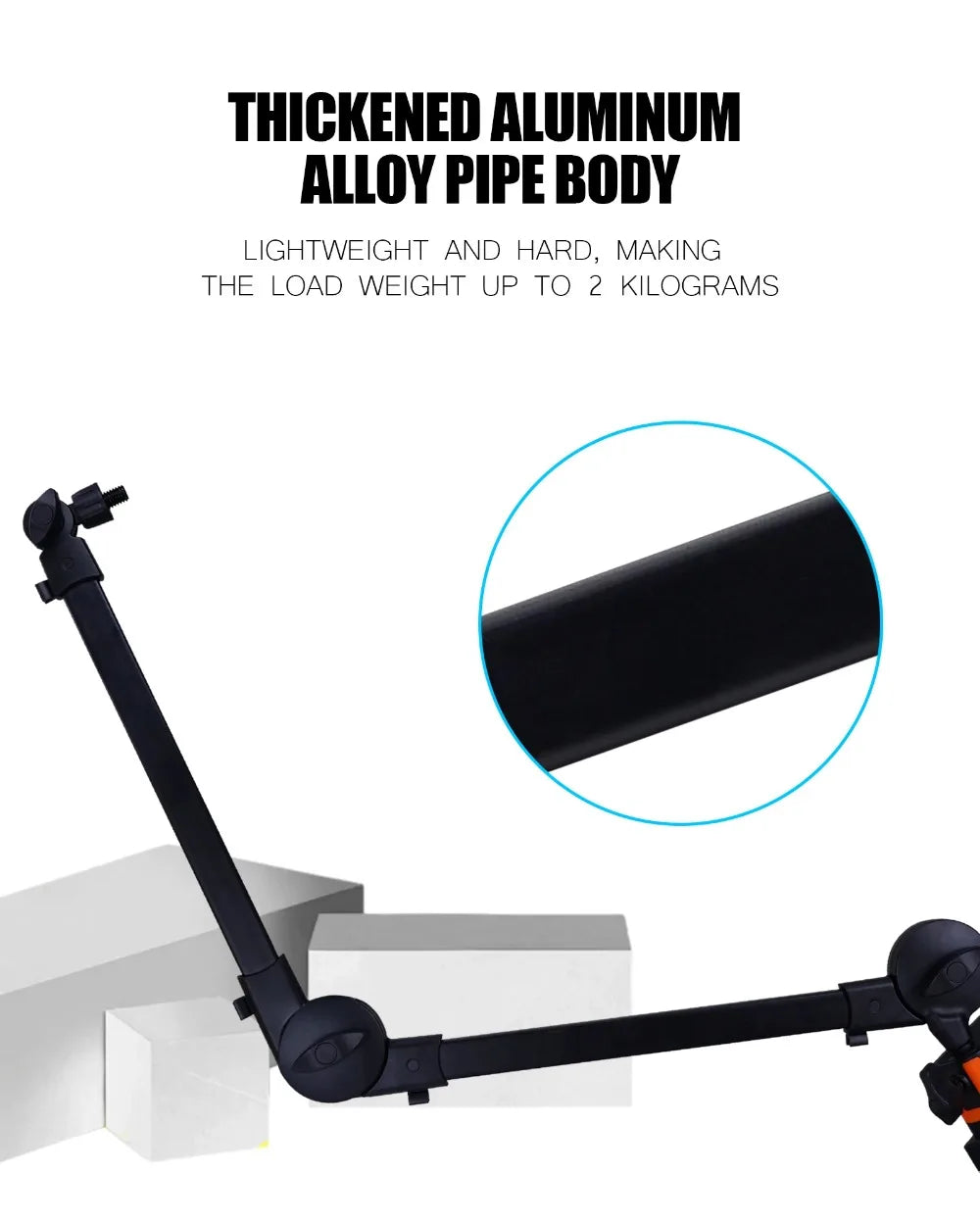 Adjustable Microphone Boom Arm Stand