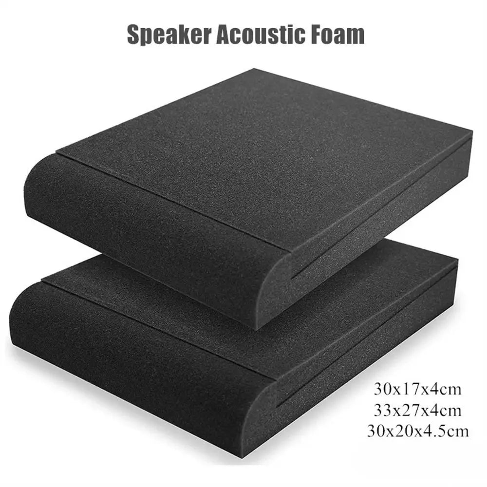 Speaker Isolation Pads Acoustic Foam Monitor Stands