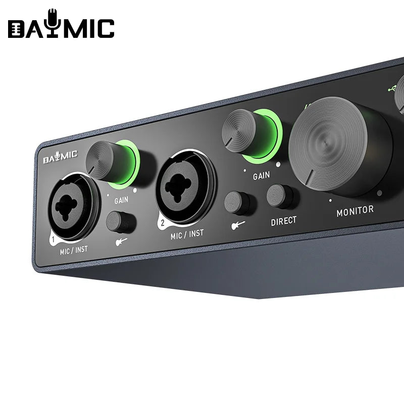 X2 USB Audio Interface 2 Channel Recording
