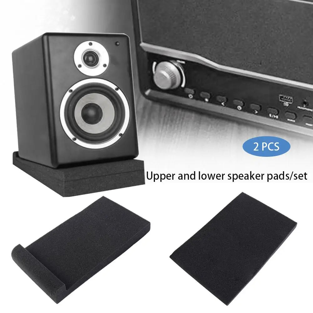 Studio Monitor Isolation Pads 33cm Acoustic Foam