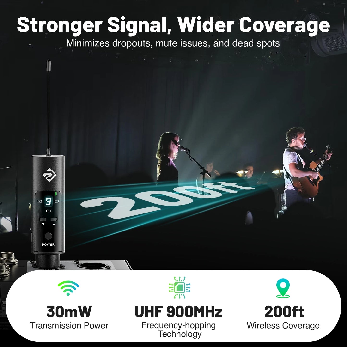 Wireless Stereo In Ear Monitor System