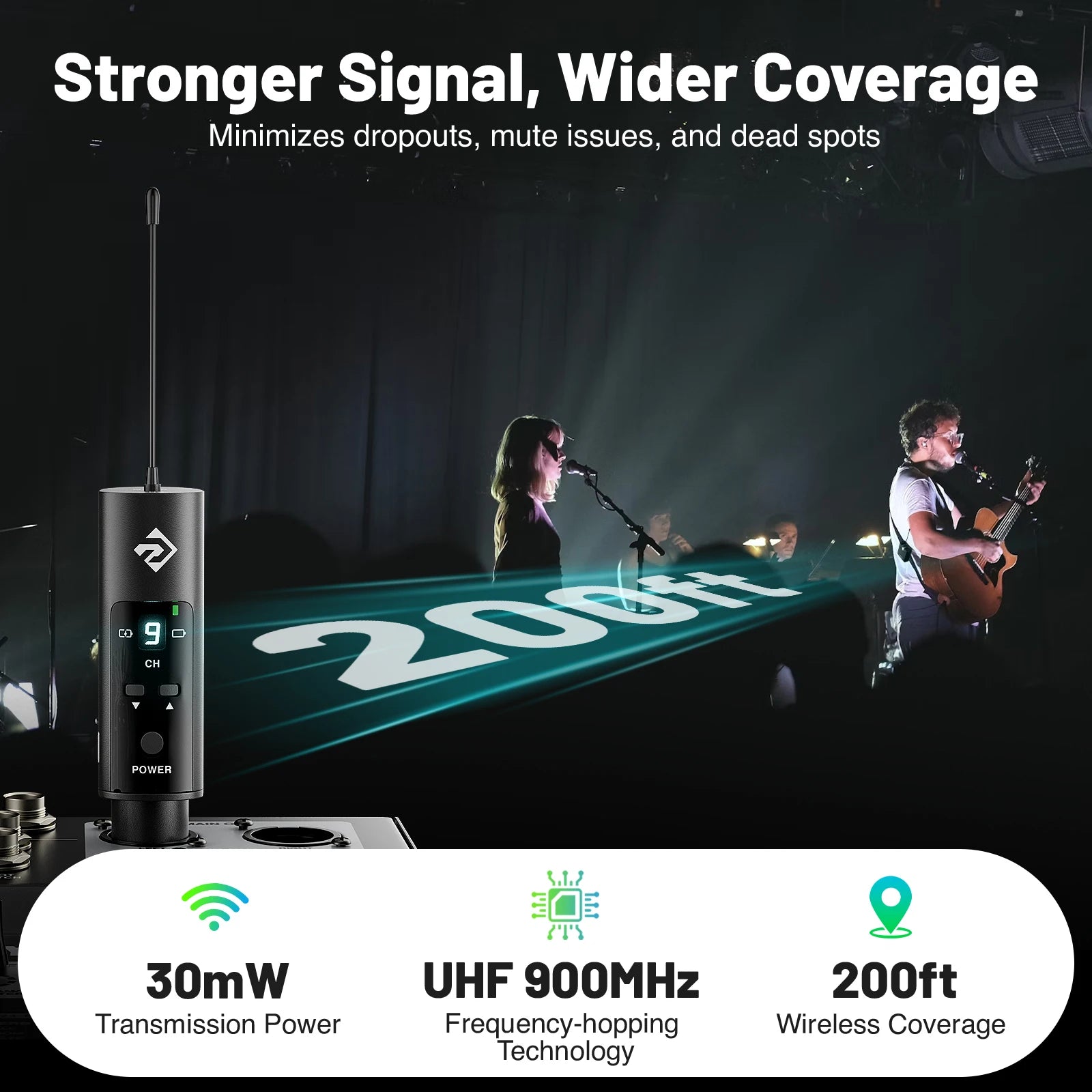 Wireless Stereo In Ear Monitor System