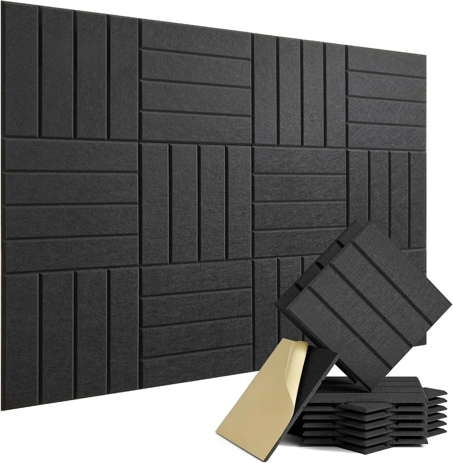 Self-Adhesive Acoustic Felt Panels