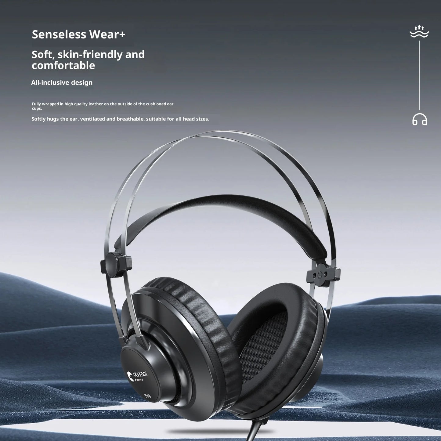Professional Monitoring Headphones 40mm