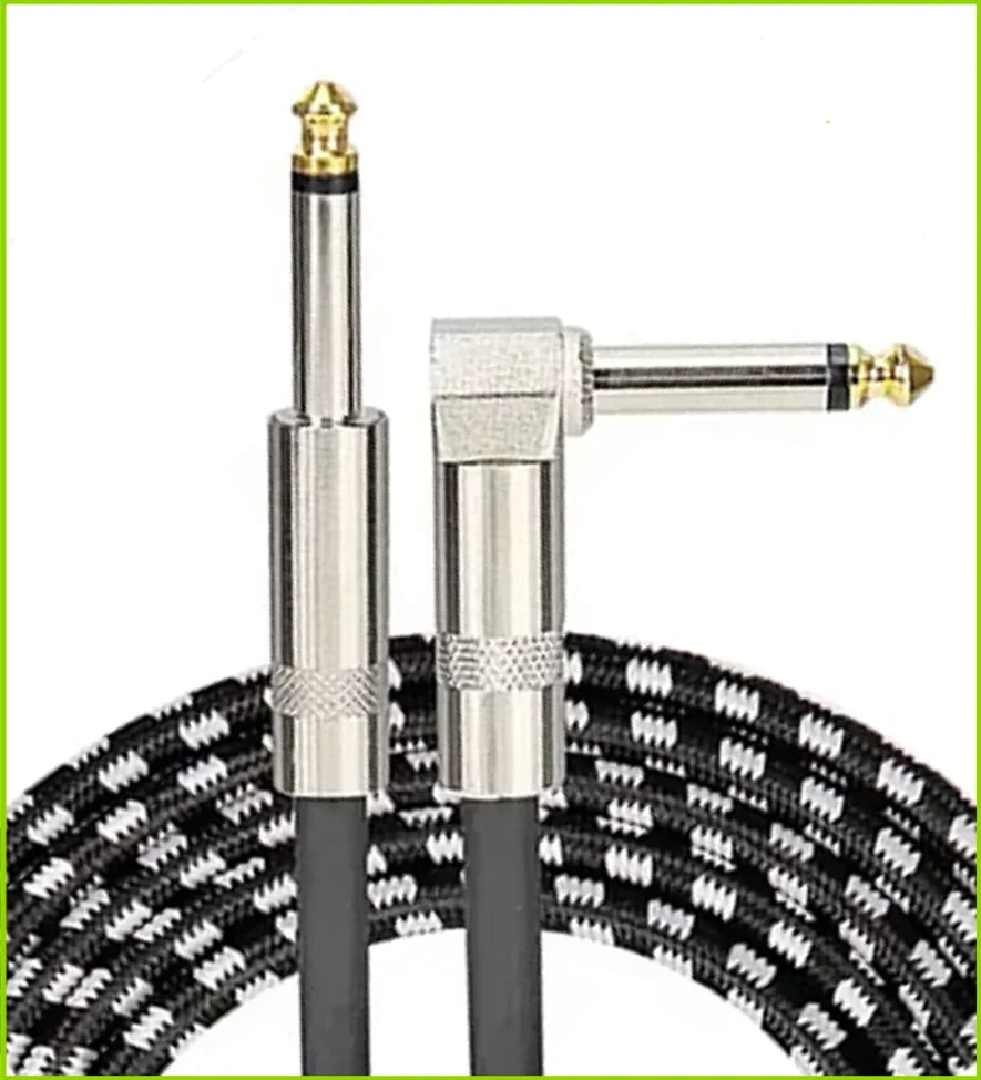 Guitar Instrument Cable Gold Plated