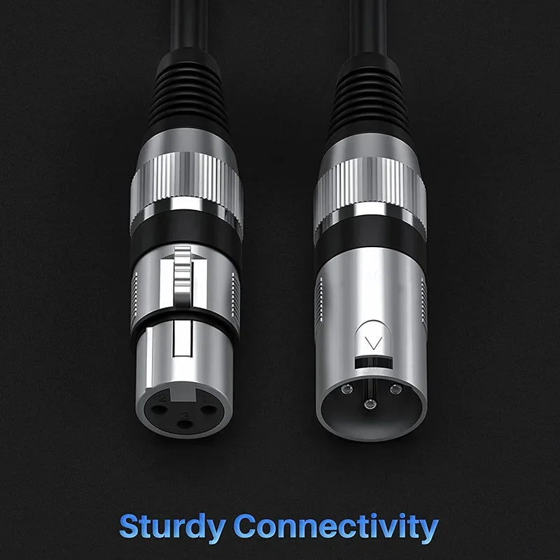 XLR Microphone Cable 3-Pin Balanced Audio Cable