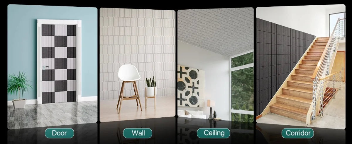 Self-Adhesive Acoustic Felt Panels
