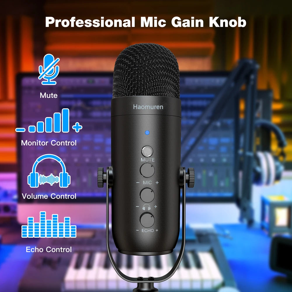 USB Cardioid Condenser Microphone Kit
