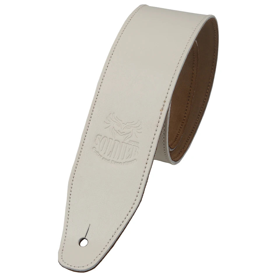 Leather Guitar Strap Adjustable Vintage Style