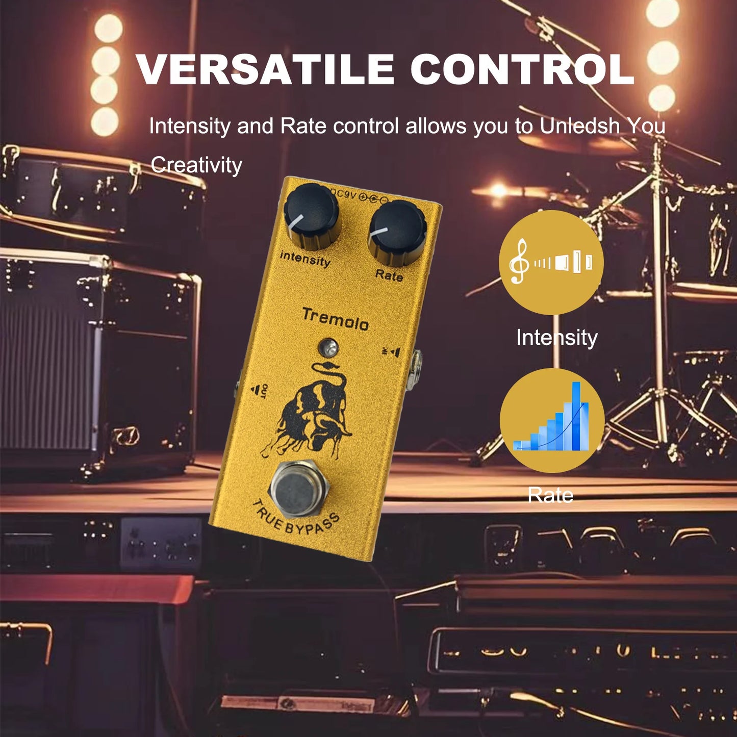 Mini Guitar Effects Pedal Compact Tone Series