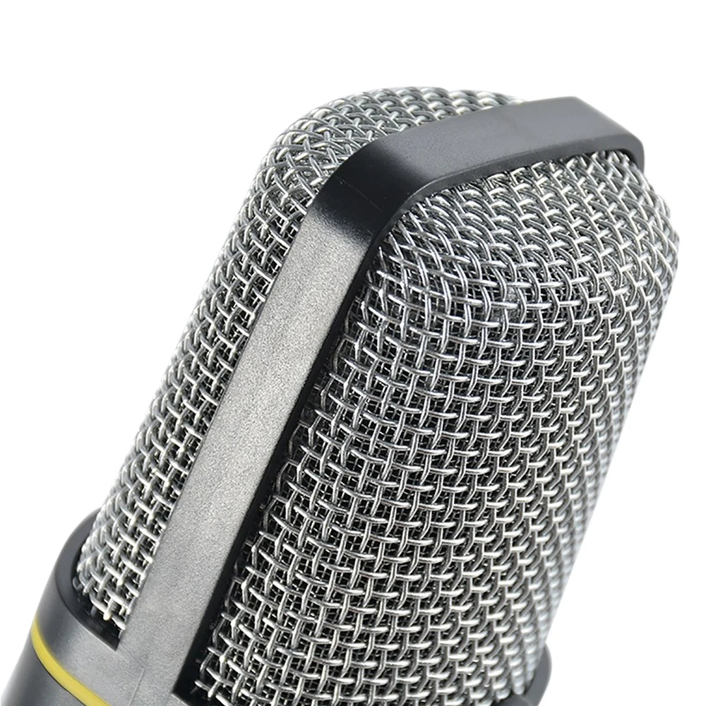 Professional Condenser Microphone with Mini Stand