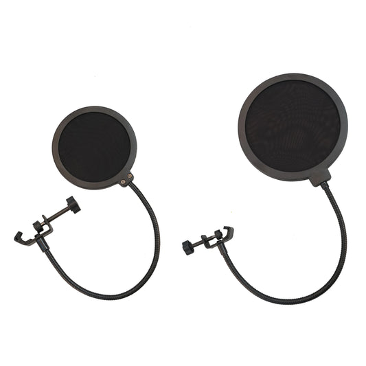 Metal Microphone Pop Filter for Studio Recording