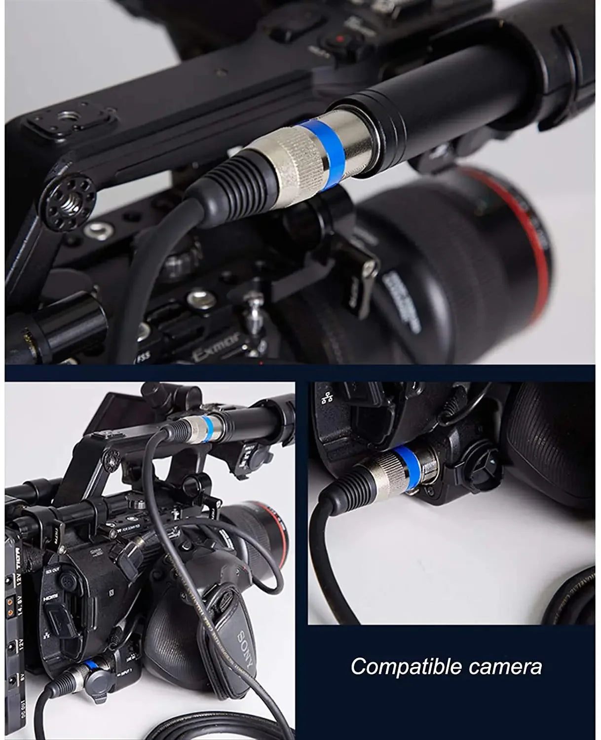 XLR Microphone Cable 3-Pin Balanced Audio Cable
