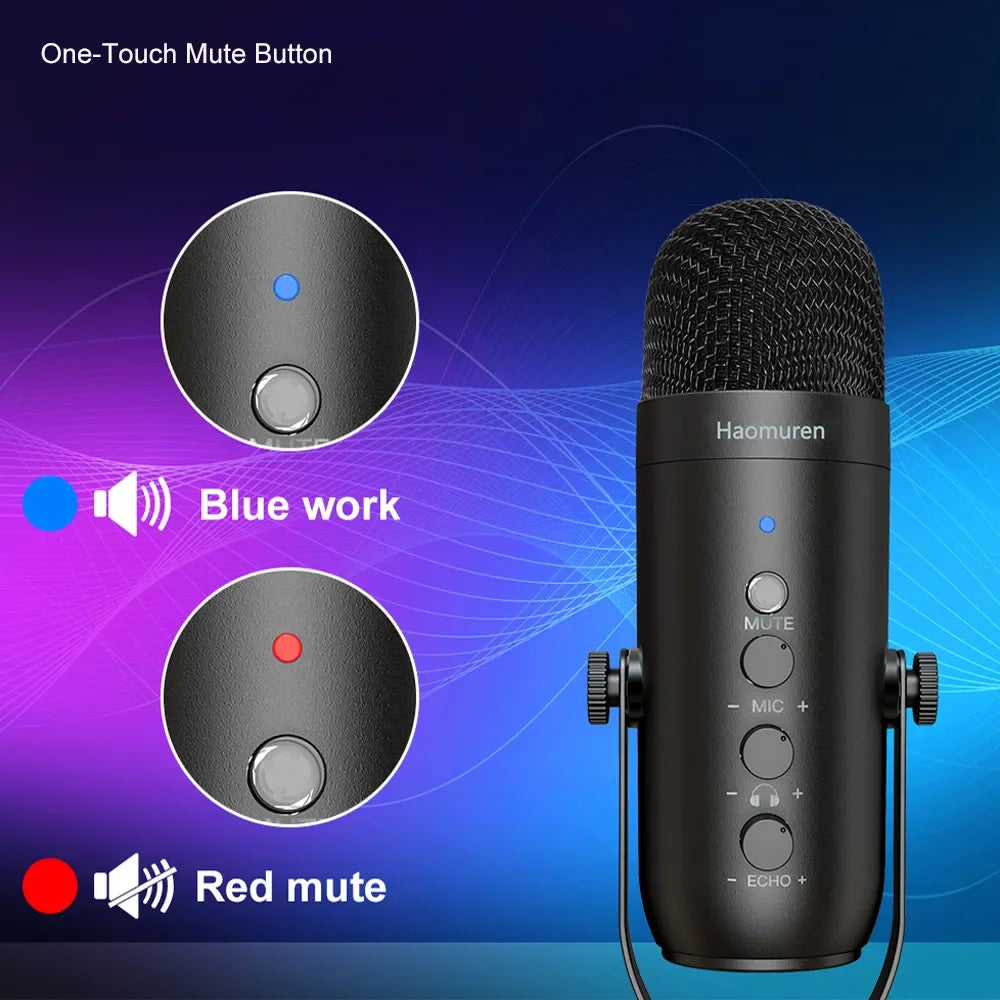 USB Cardioid Condenser Microphone Kit