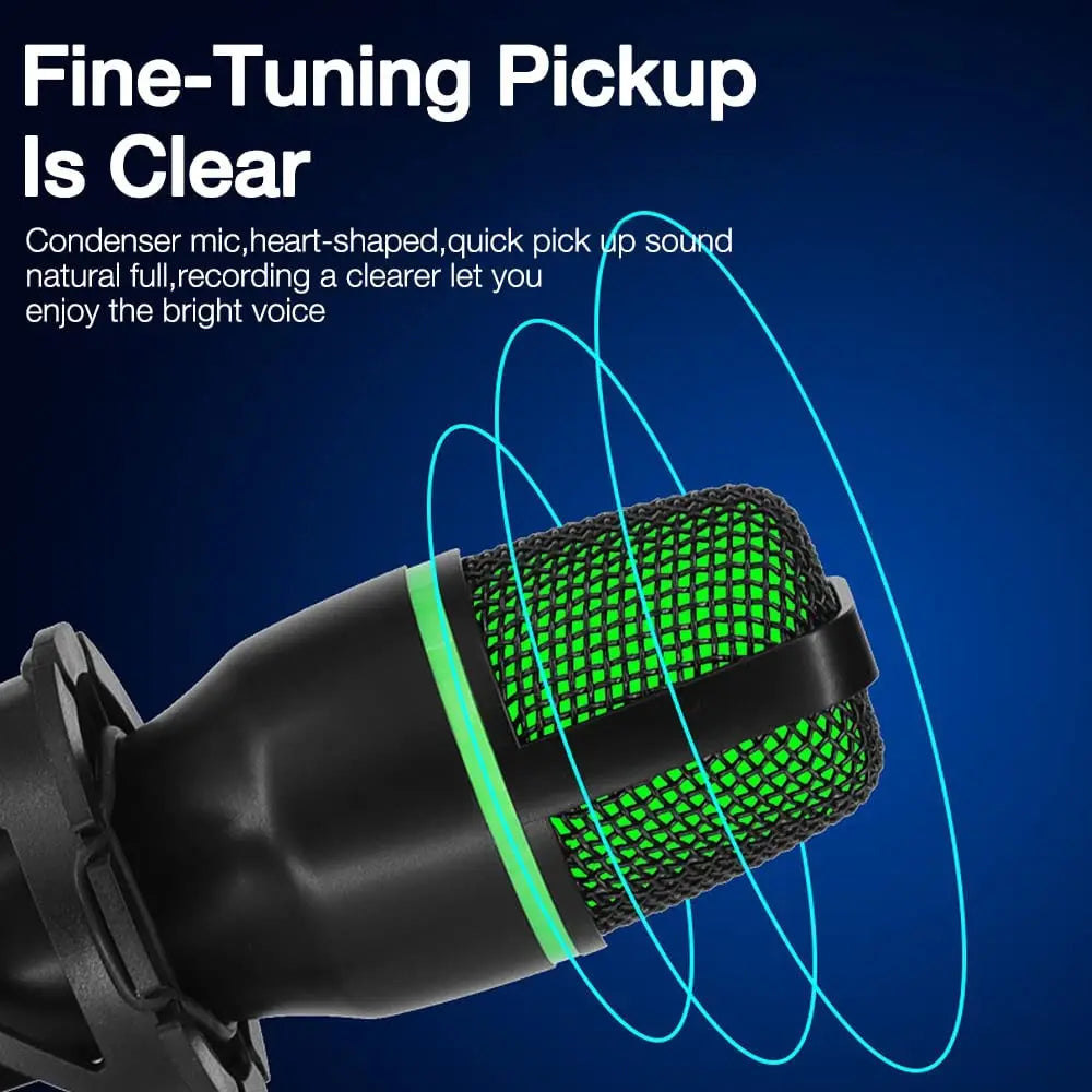 USB Condenser Sound Microphone Kit