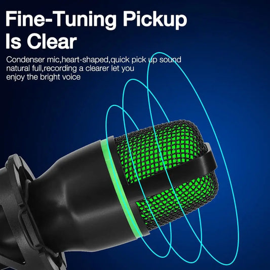 USB Condenser Sound Microphone Kit