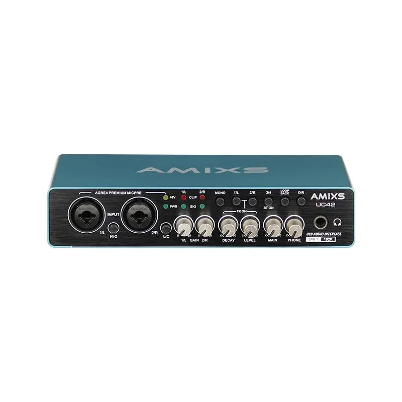 UC42 USB Audio Interface Recording Sound Card