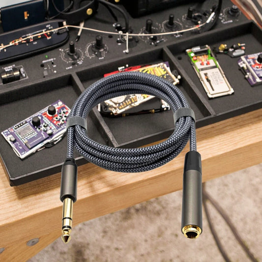 6.35mm TRS Audio Extension Cable