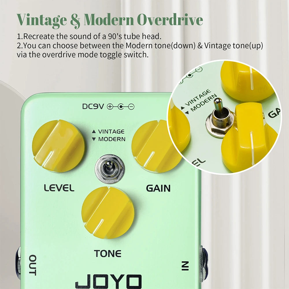 JOYO JF 25 Bright Day Overdrive Pedal