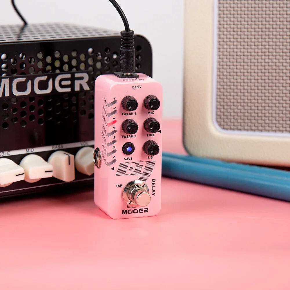 Mooer D7 Digital Delay Guitar Pedal