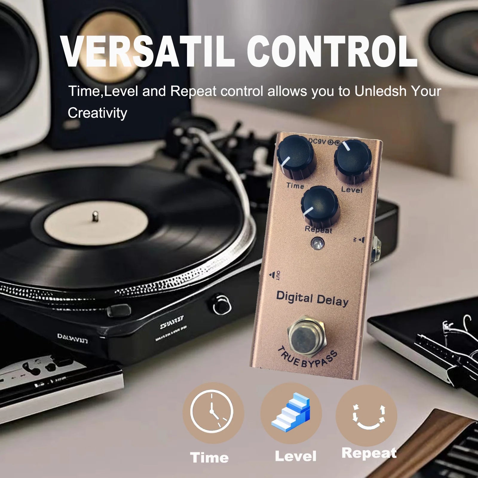Mini Guitar Effects Pedal Compact Tone Series